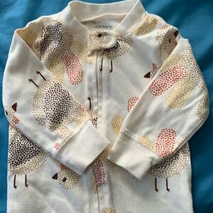 6M Turkey Thanksgiving Onesie